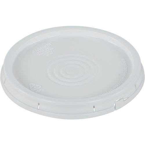 ‎Tear-Tab Lid For 3.5 - 5 - 6 Gal White - Exact Tooling