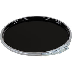 Un-Rated Lever Lock Steel Lid 5Gal Black - Exact Tooling