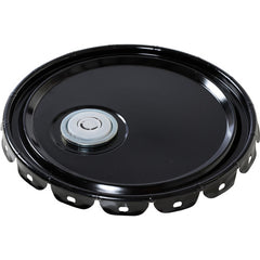 Un Rated Spout Top Steel Lid 5 Gal Black - Exact Tooling