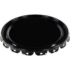 Un Rated Steel Lid 5 Gallon Black - Exact Tooling