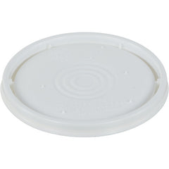 Un Rated Plastic Lid 5 Gallon White - Exact Tooling