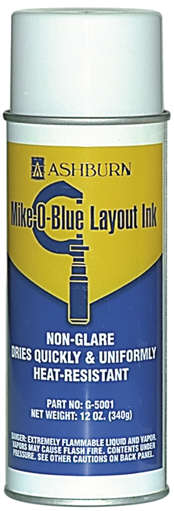 Mike-O-Blue Layout Ink - #G-50081-05 - 5 Gallon Container - Exact Tooling