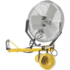 Incandescent Dbl Arm - Strut Light 40 W/18″Fan - Exact Tooling