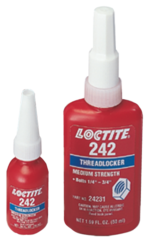 242 Medium Strength Removeable Threadlocker - 50 ml - Exact Tooling