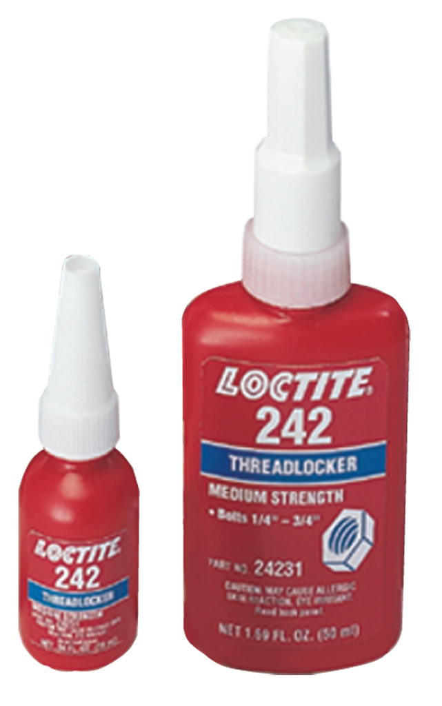 242 Medium Strength Removeable Threadlocker - 250 ml - Exact Tooling