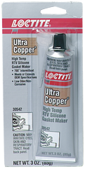5920 Copper High Temp RTV Silicone - 11 oz - Exact Tooling