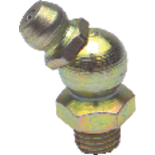 Grease Fittings - 1/8″-27 - PTF 45° Hydraulic Style - Pack of 10 - Exact Tooling