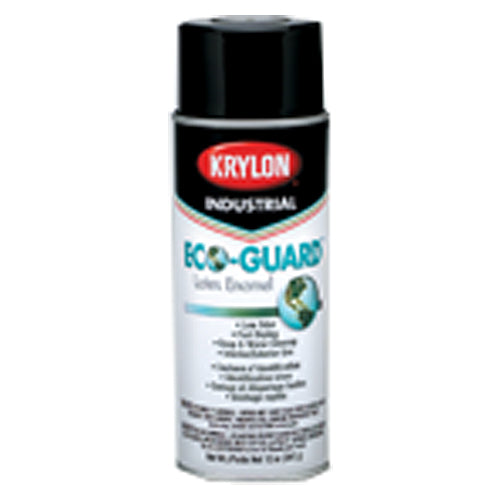 Industrial Eco-Guard Latex Spray Paint Gloss Black - Exact Tooling