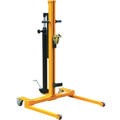 Low-Profile Hydraulic Drum Truck 600 lb - Exact Tooling