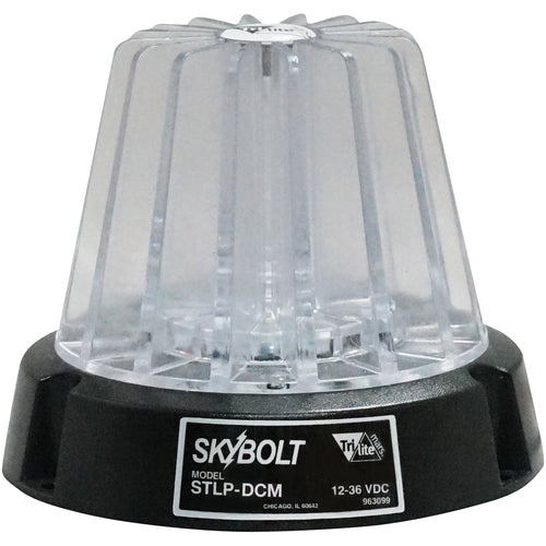 Light - Magnet Mount - Round4″H - Flash Safety - Clear - Exact Tooling