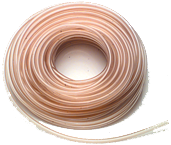 #PV086100 - 1/2 OD - Clear Polyvinyl - Tubing-100 Feet per Reel - Exact Tooling