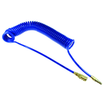 #PR1210BB - 1/2 MPT x 10 Feet - Dark Blue - Flexcoil - Exact Tooling