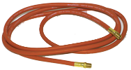 #4625 - 3/8'' ID x 25 Feet - 2 Male Fitting(s) - Air Hose with Fittings - Exact Tooling