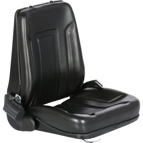 Deluxe Forklift Vinyl Seat W/Seat Belt - Exact Tooling