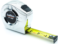 TAPE MEASURE; 1"X33'; CHROME CASE - Exact Tooling