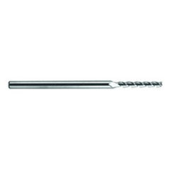 .6mm Dia. - 75mm OAL - Extra Reach - Ball Nose-AD-Carbide End Mill - 3FL - Exact Tooling