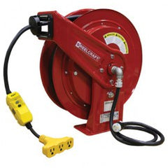 CORD REEL TRIPLE OUTLET GFCI - Exact Tooling