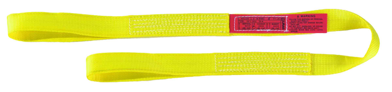 EE1-802 2"X4' 1-PLY NYLON SLING - Exact Tooling