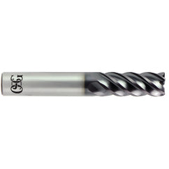 5/8 x 5/8 x 1-1/4 x 3-1/2 5Fl .090 C/R Carbide End Mill - TiALN - Exact Tooling