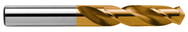 27/64 Dia. X 3-3/8 OAL - Short-length-Drill -TiN Coated - Exact Tooling