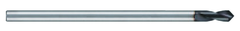 4mm Dia. - X 100mm OAL - HSS-Co AG Starting Drill-TiAlN Coated - Exact Tooling