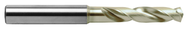 0.56mm Dia. X 38mm OAL- Stub-Powder Metal- HSCO-Drill -TiN+TiCN Coated - Exact Tooling