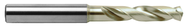 4.26mm Dia. x 24mm OAL Stub-Powder Metal- HSCO-Drill  -TiN+TiCN Coated - Exact Tooling