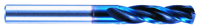 L9826 10.1mm 3Fl 3xD Carbide Drill Aqdex Oil Hole - Exact Tooling