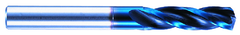 L9826 4.2mm 3Fl 3xD Carbide Drill Aqdex Oil Hole - Exact Tooling