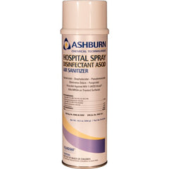 Hospital Spray Disinfectant ASQD Aerosol Air Sanitizer - 20 oz. (16.5 oz. Wt.) - Exact Tooling