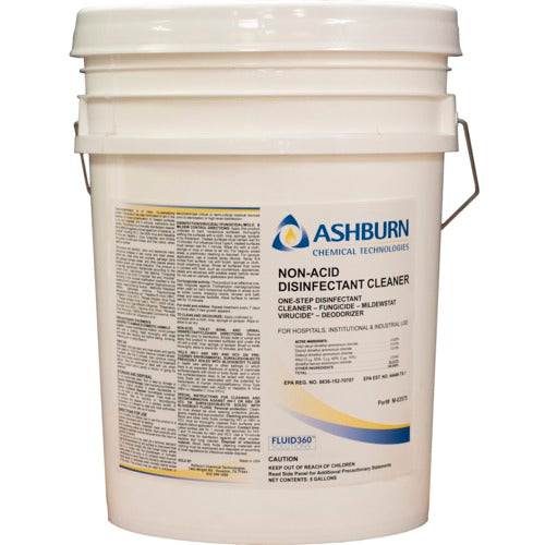 Non-Acid Disinfectant Cleaner - Liquid - 5 Gallon - RTU - Exact Tooling