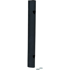 E x truded Rubber Fender Bumper 18 × 2 × 1.75 - Exact Tooling