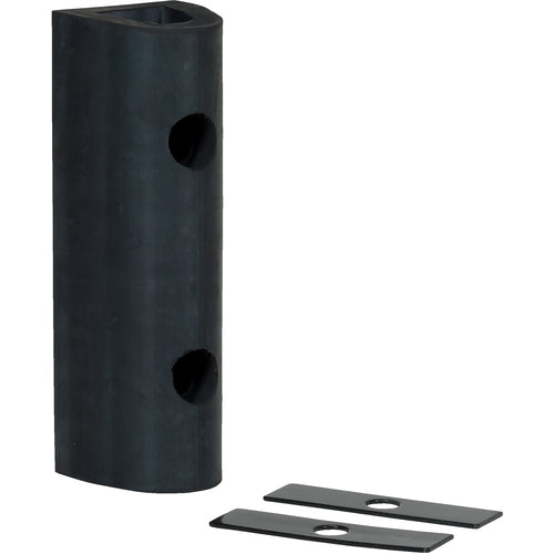 E x truded Rubber Fender Bumper 12 × 4.25 × 4 - Exact Tooling