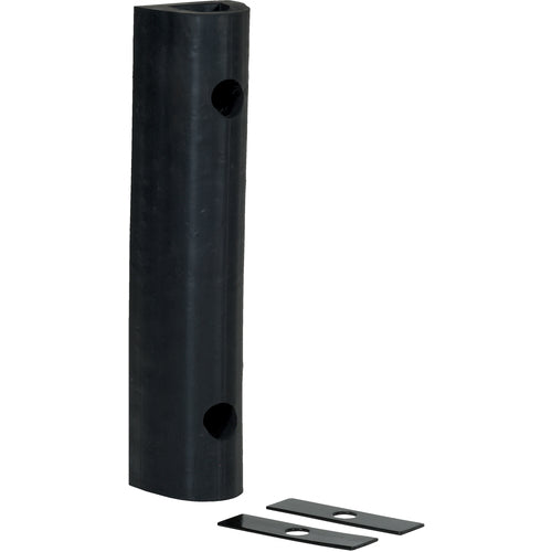 E x truded Rubber Fender Bumper 18 × 4.25 × 4 - Exact Tooling