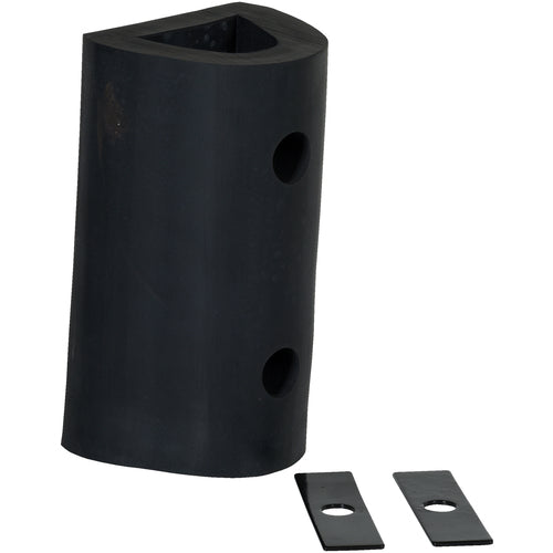 E x truded Rubber Fender Bumper 12 × 6 × 6 - Exact Tooling