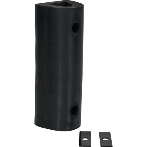E x truded Rubber Fender Bumper 18 × 6 × 6 - Exact Tooling