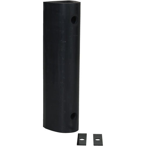 E x truded Rubber Fender Bumper 24 × 6 × 6 - Exact Tooling