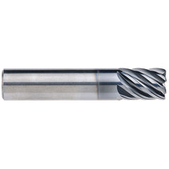 1/2" Dia. - 5/8" LOC - 2-1/2" OAL - .030 CR 7FL Carbide End Mill - AlCrNx - Exact Tooling