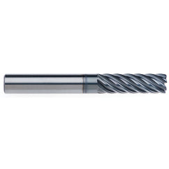 3/8" Dia. - 1-1/4" LOC - 3" OAL - .015 CR 7FL Carbide End Mill - AlCrNx - Exact Tooling
