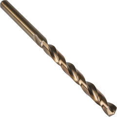 #39 Precision Twist Drill HSS-E Bronze 135 Taper Length Drill Long ANSI Series M52CO E-code # M52CON39 - Exact Tooling