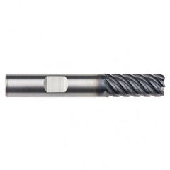 5/8" Dia. - 1-7/8 LOC - 4" OAL - .060 Radius 6 FL Carbide End Mill-AlTiN-x - Exact Tooling
