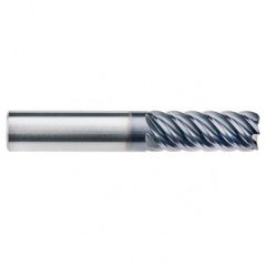 1/4" Dia. - 3/4" LOC - 2-1/2" OAL - 6 FL Carbide End Mill-AlTiN-x - Exact Tooling