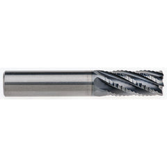 1/2" Dia. - 1-1/4" LOC - 3" OAL - .030 CR 6FL Carbide End Mill - AlCrNx - Exact Tooling