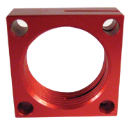Pneumatic Swing Cylinder Accessory - #821553 - Mounting Block For Use With Series 8200 - Exact Tooling