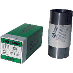 Steel Shim Stock Roll - 6″ × 100″ (0.005″ Thickness) - Exact Tooling