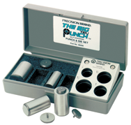 Big Tru-Punch Punch & Die Set - #40200; 1-1/4'' Maximum OD; .010'' Maximum Material Thickness - Exact Tooling