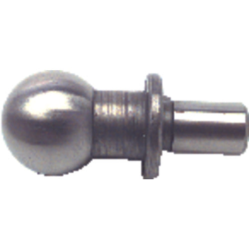 Model 826875–1/2″ Ball Diameter–1/4″ Shank Diameter - Tapped Toolmaker's Construction Ball - Exact Tooling