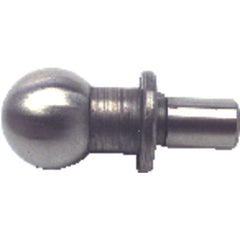 Model 826875–1/2″ Ball Diameter–1/4″ Shank Diameter - Tapped Toolmaker's Construction Ball - Exact Tooling