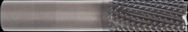 12x12x40x100 Bur End Up Cut Diamond Grind Router GemX Coated - Exact Tooling