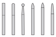 CARBIDE STANDARD BURR SET #2 METRIC - Exact Tooling